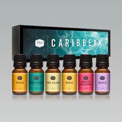 Caribbean Set of 6 Fragrance Oils 10ml