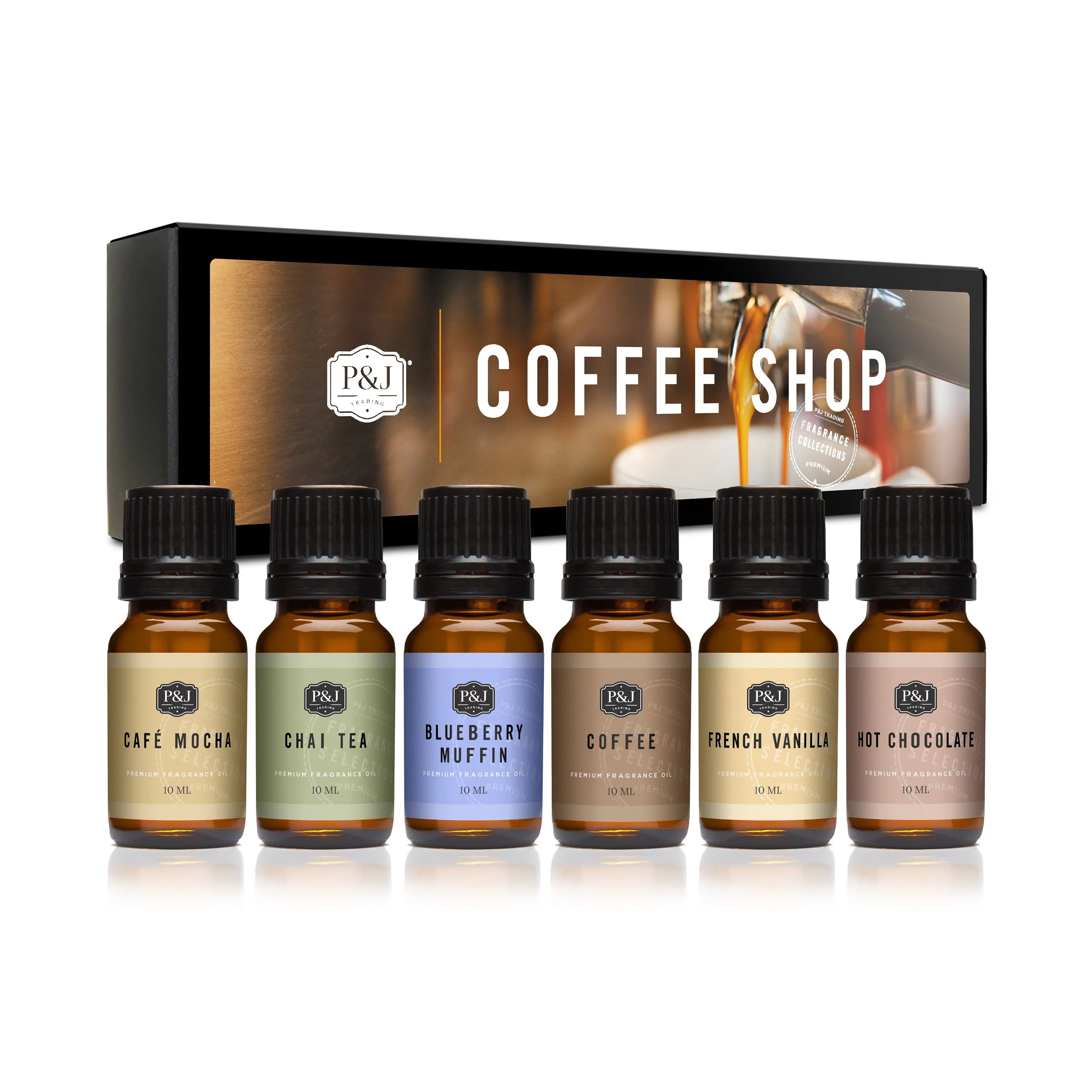 Coffee Shop Set of Fragrance Oils 10ml1
