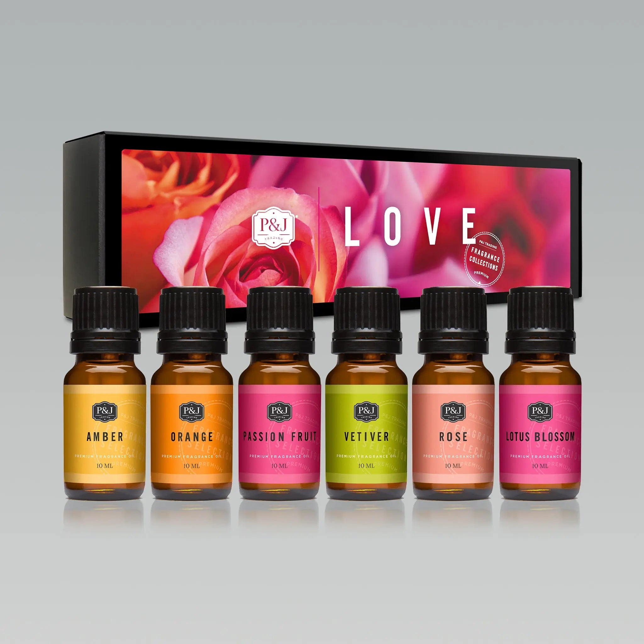 Love Set of 6 Fragrance Oils 10ml