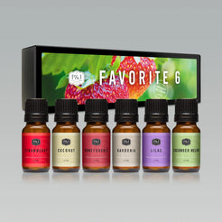 Favorites Set of 6 Fragrance Oils 10ml