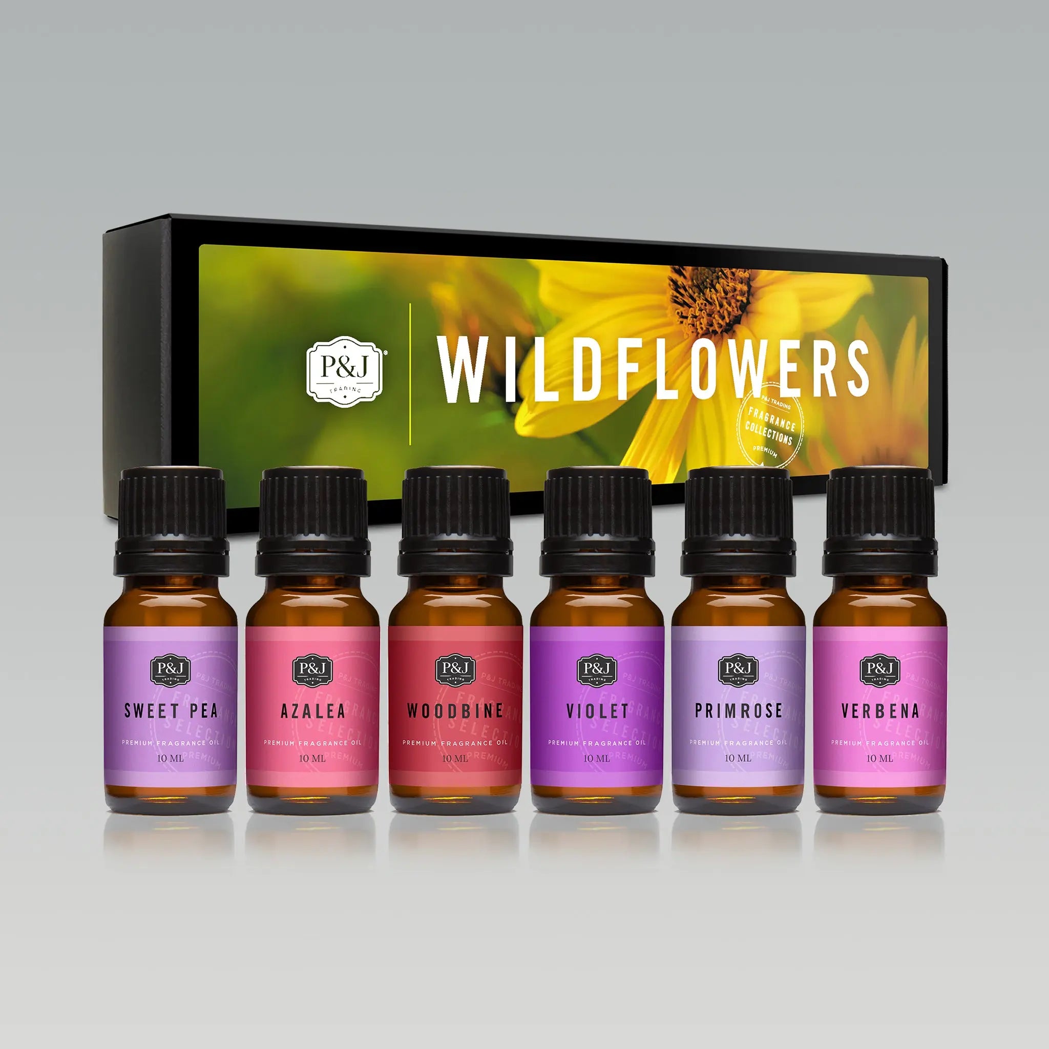 Wildflowers Set of 6 Fragrance Oils 10ml