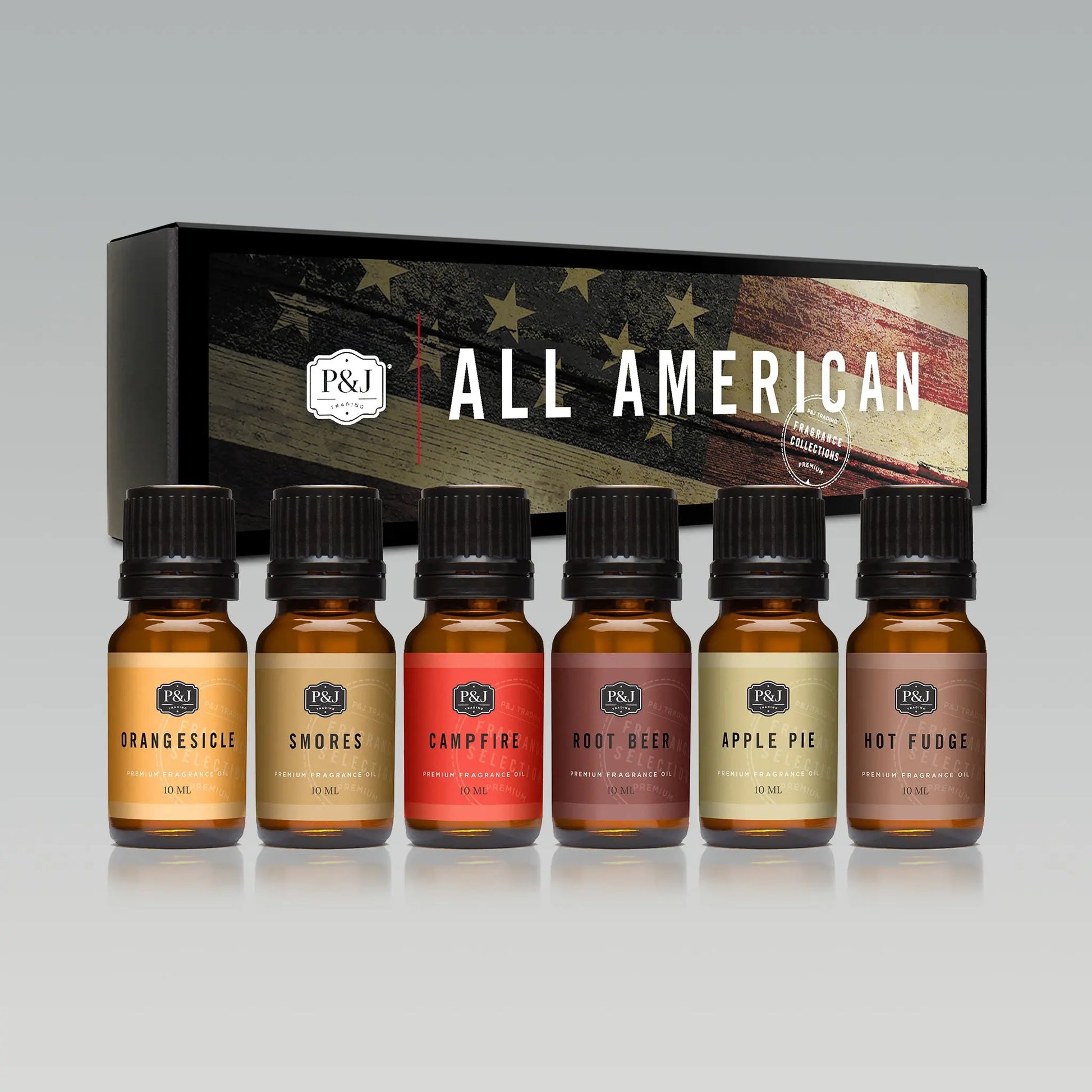 All-American Set of 6 Fragrance Oils 10ml