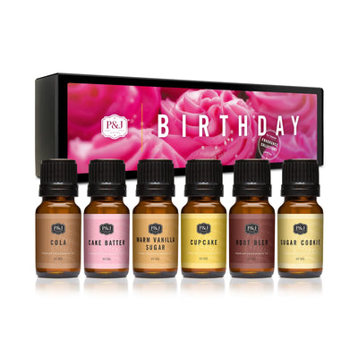 Bridal Set of 6 Fragrance Oils 10ml