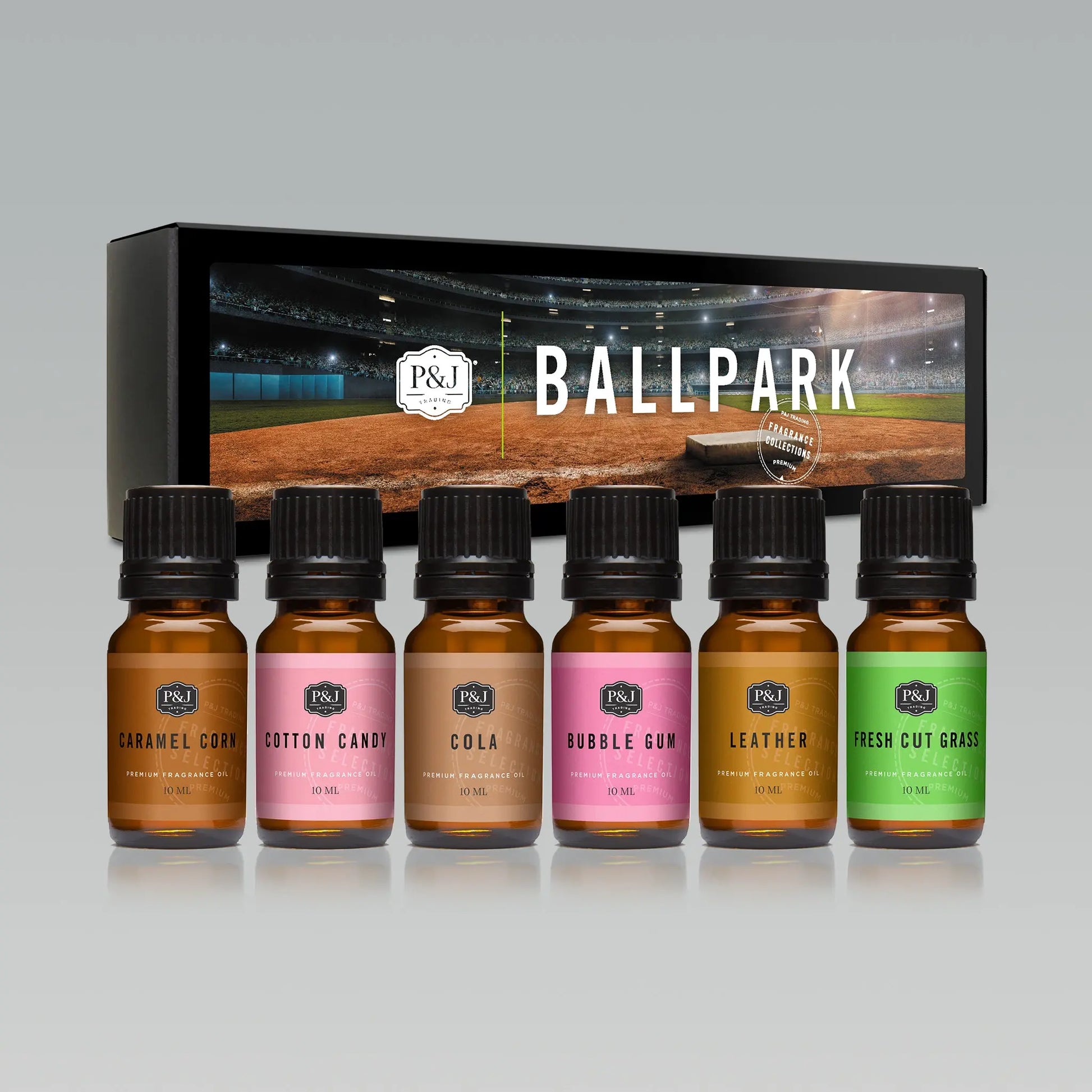 Ballpark Set of 6 Fragrance Oils 10ml