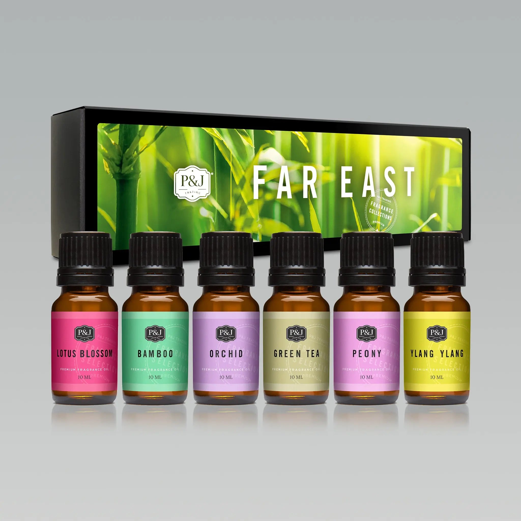 Far East Set of 6 Fragrance Oils 10ml