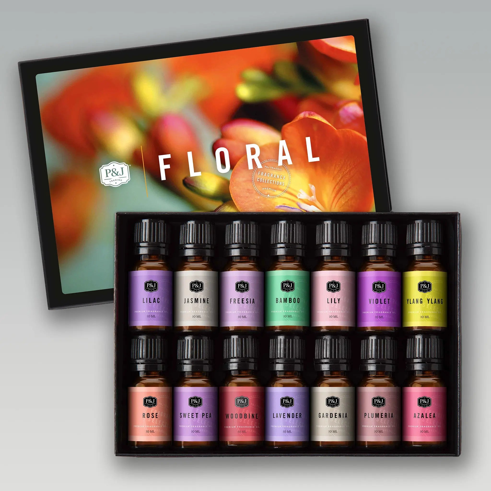 Floral Set of 14 Fragrance Oils 10ml