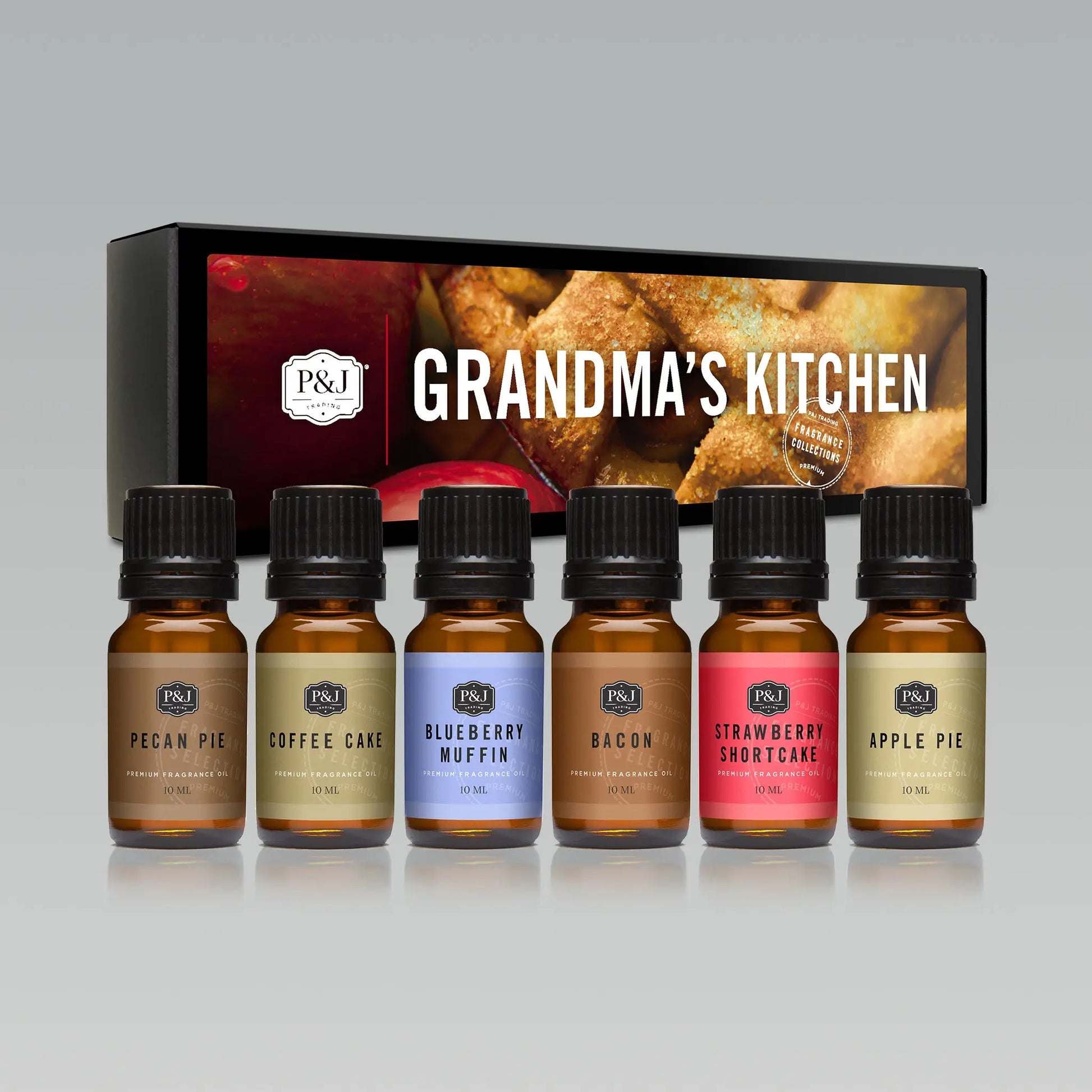 Grandma's Kitchen Set of 6 Fragrance Oils 10ml