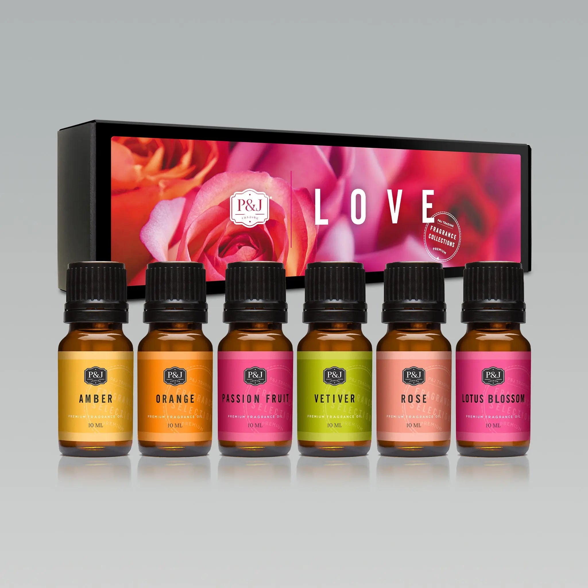  P&J Trading Spice Set of 6 Premium Grade Fragrance