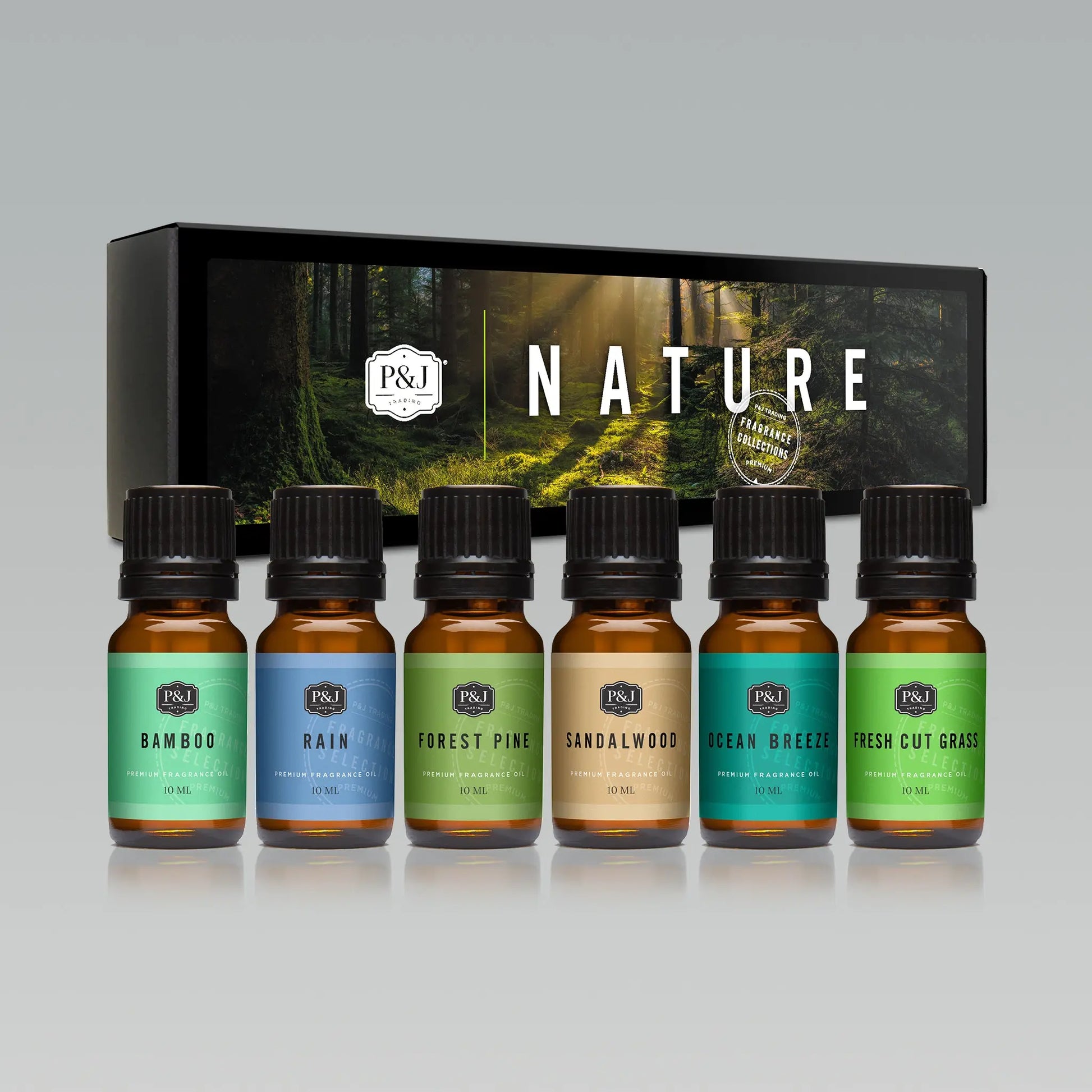 Nature Set of 6 Fragrance Oils 10ml