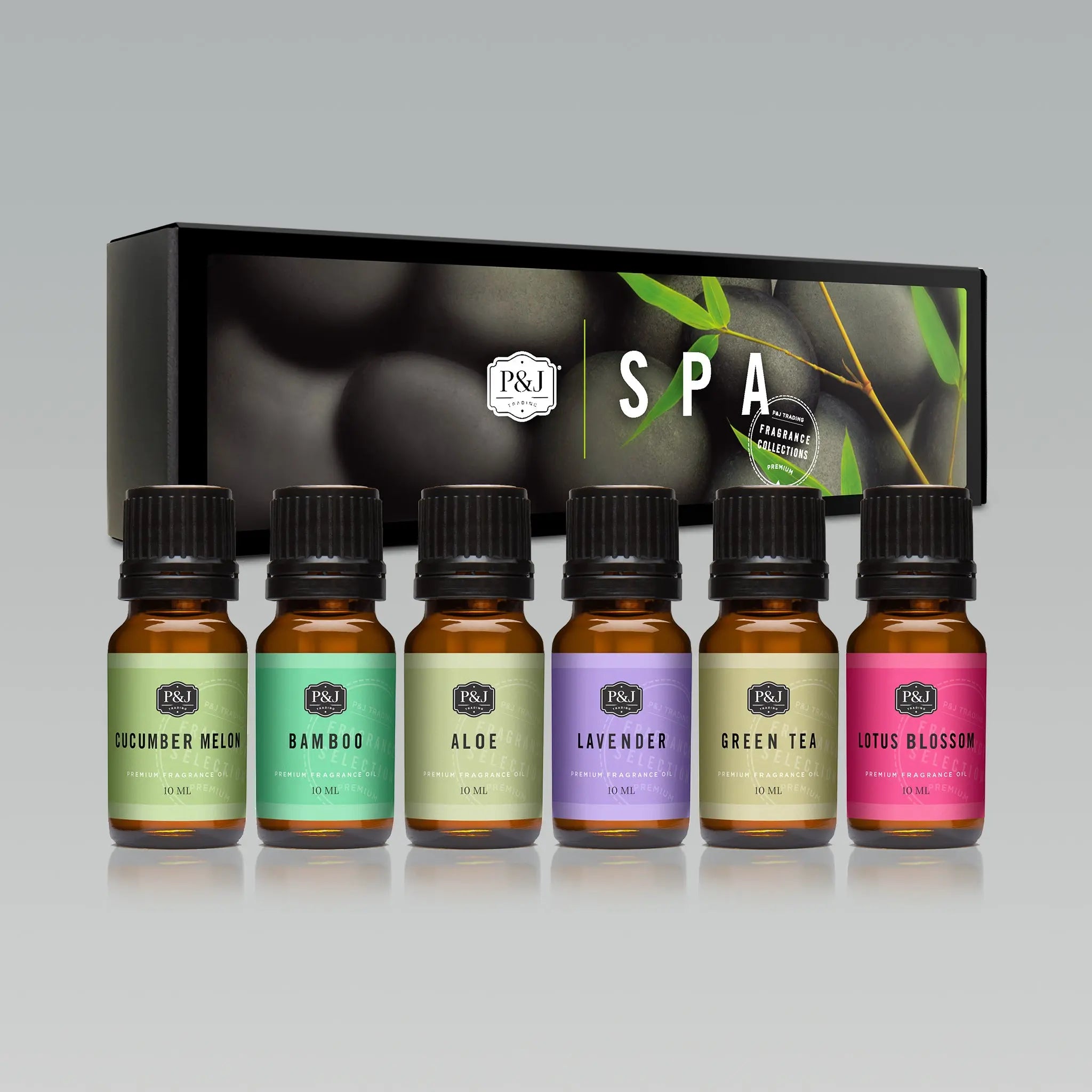 Spa Set of 6 Fragrance Oils 10ml