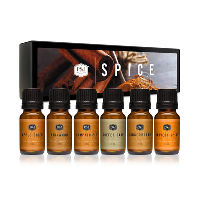 Spice Set of 6 Fragrance Oils 10ml