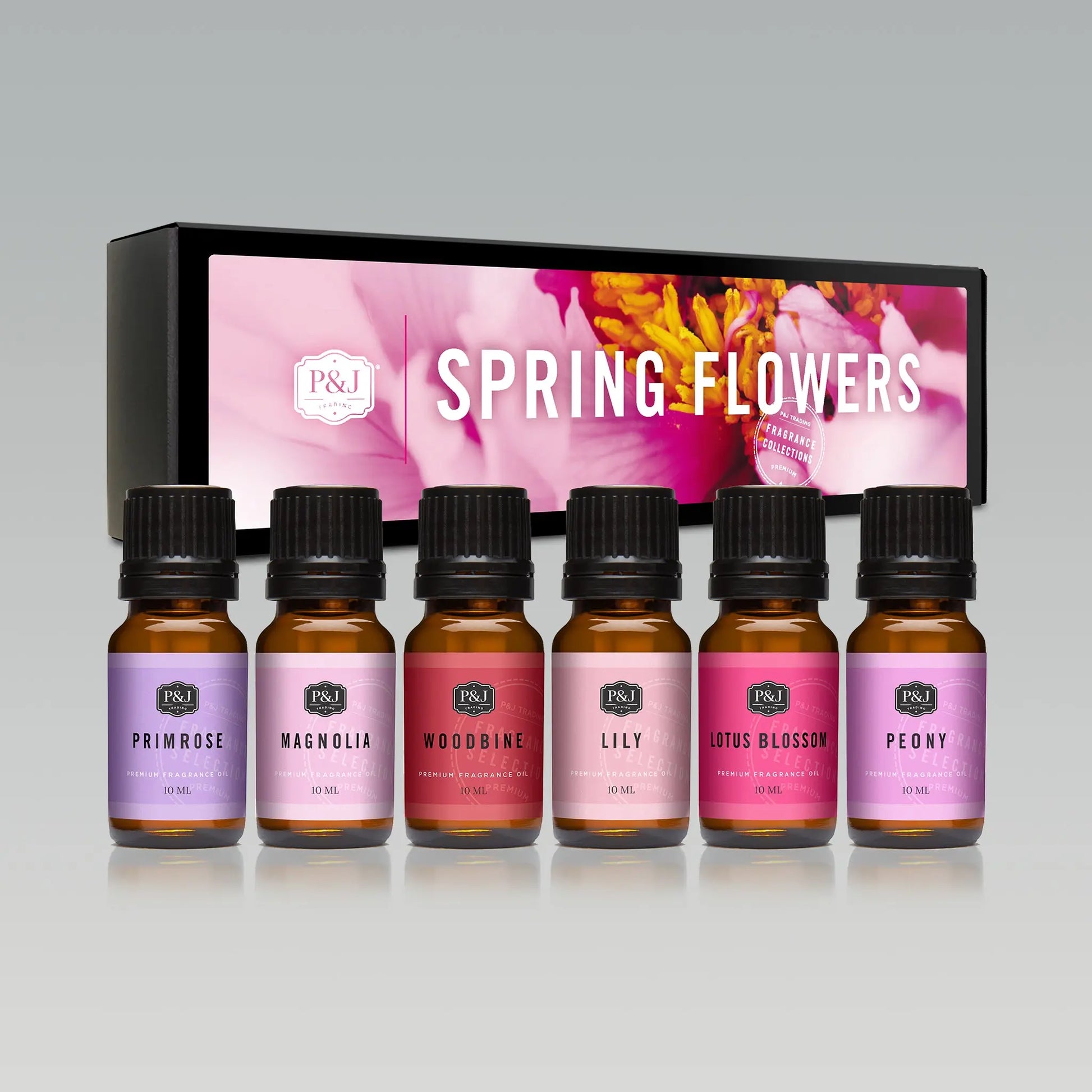 Spring Flowers Set of 6 Fragrance Oils 10ml
