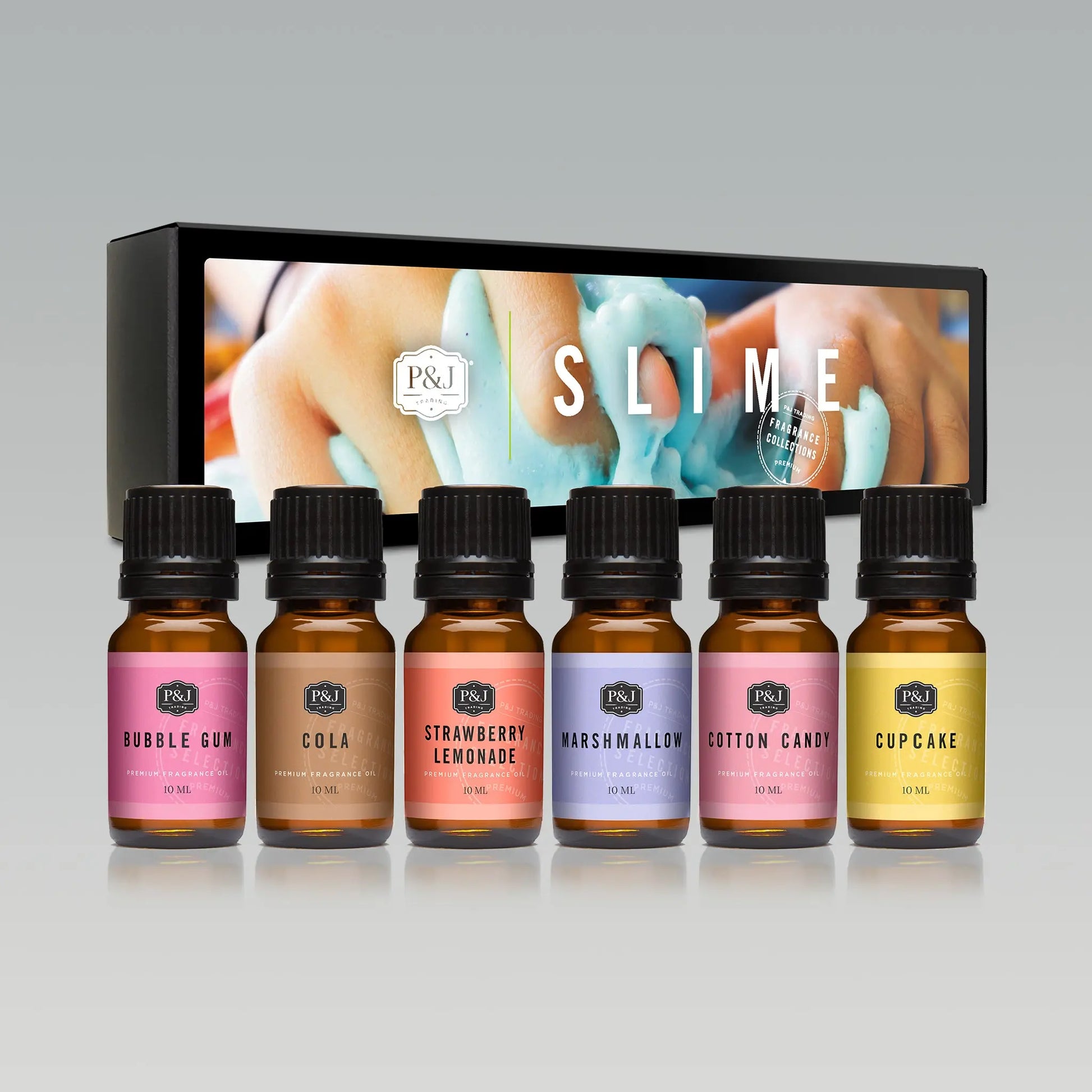 Slime Set of 6 Fragrance Oils 10ml