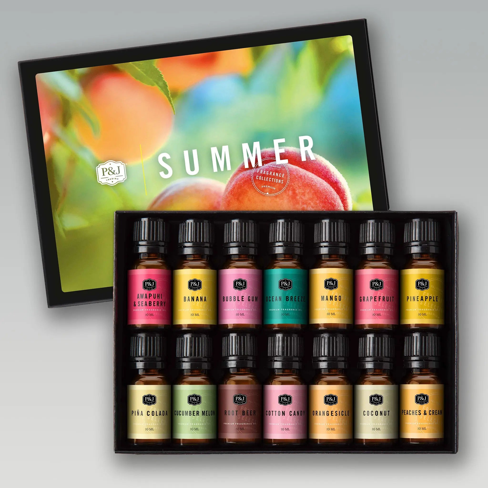 Summer Set of 14 Fragrance Oils 10ml