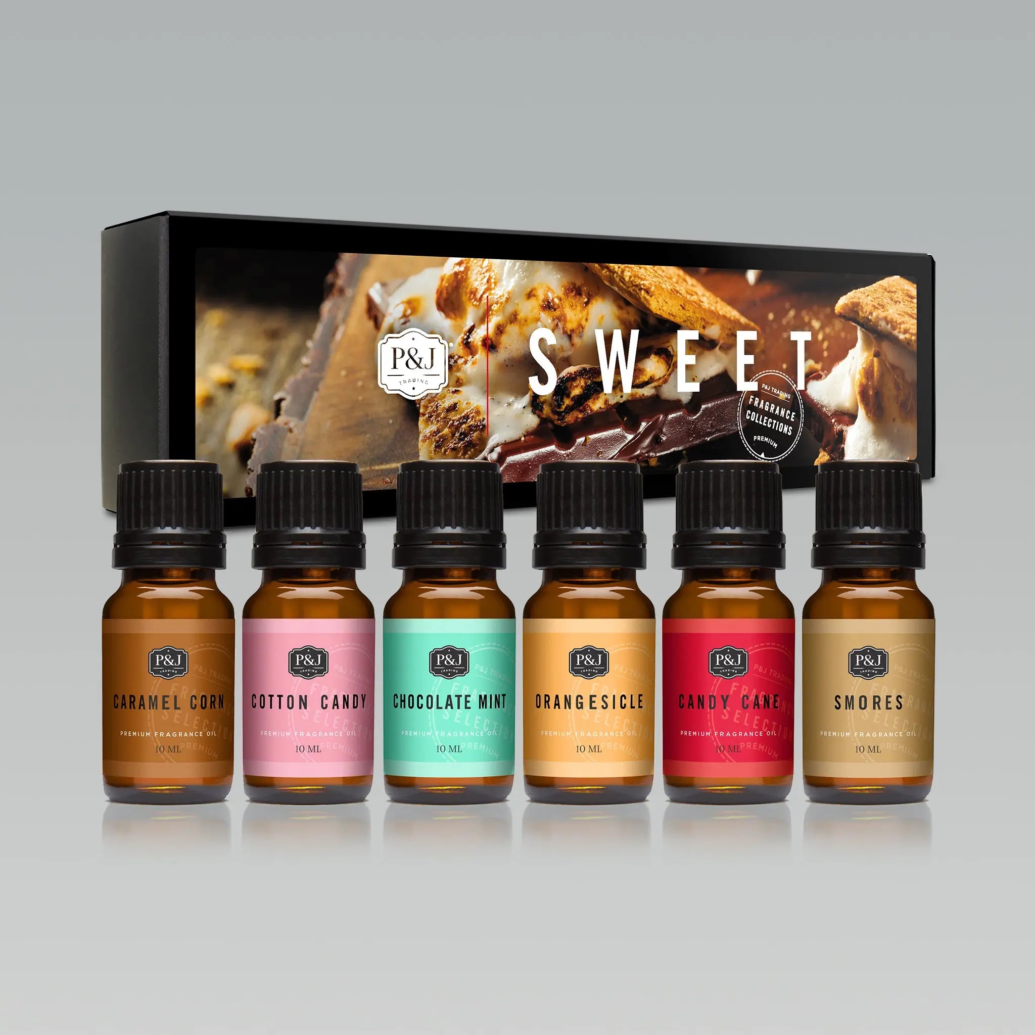 Sweet Set of 6 Fragrance Oils 10ml