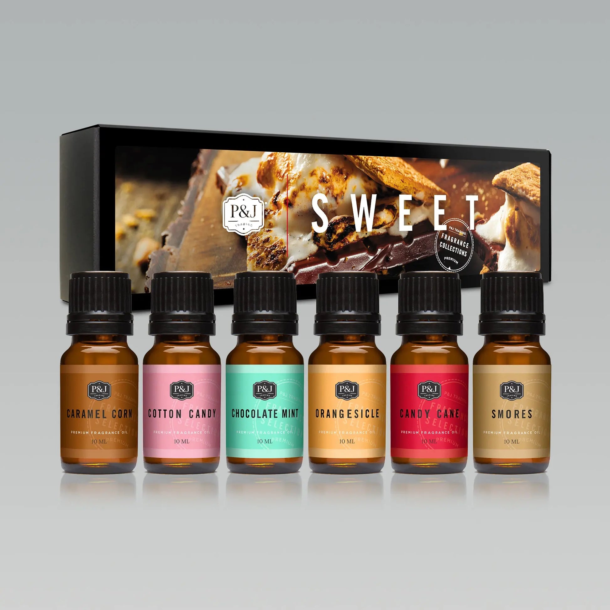 Sweet Set of 6 Fragrance Oils 10ml
