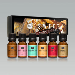 Sweet Set of 6 Fragrance Oils 10ml